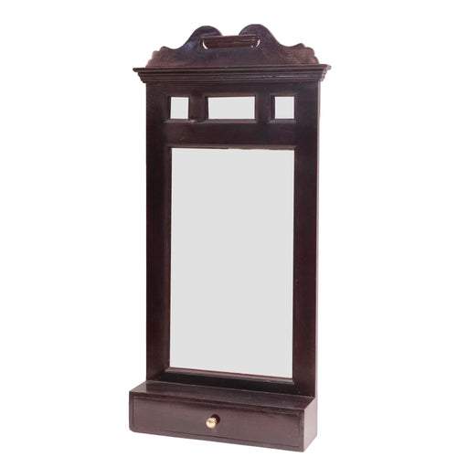 Cerise Solid Wood Wall Mirror — view 2