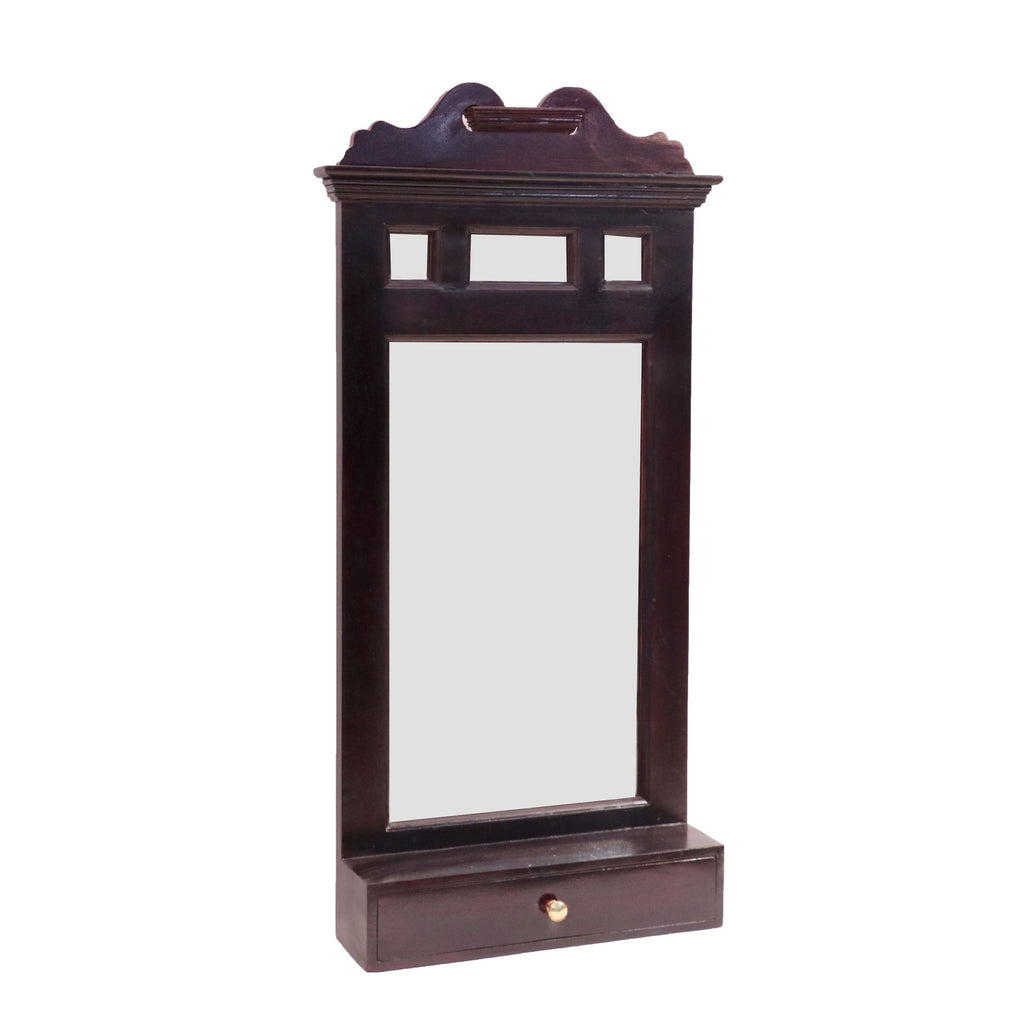 Cerise Solid Wood Wall Mirror — view 4