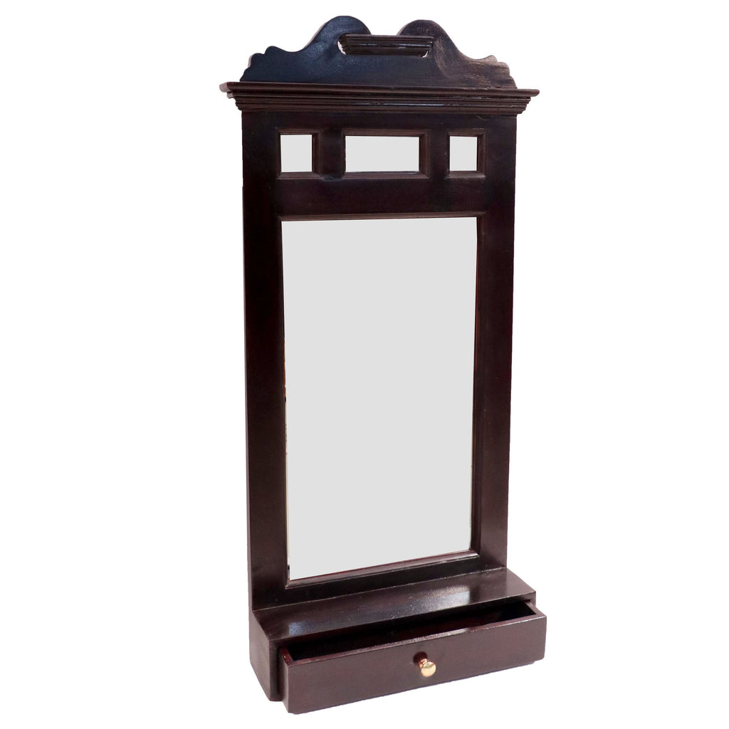 Cerise Solid Wood Wall Mirror — view 1