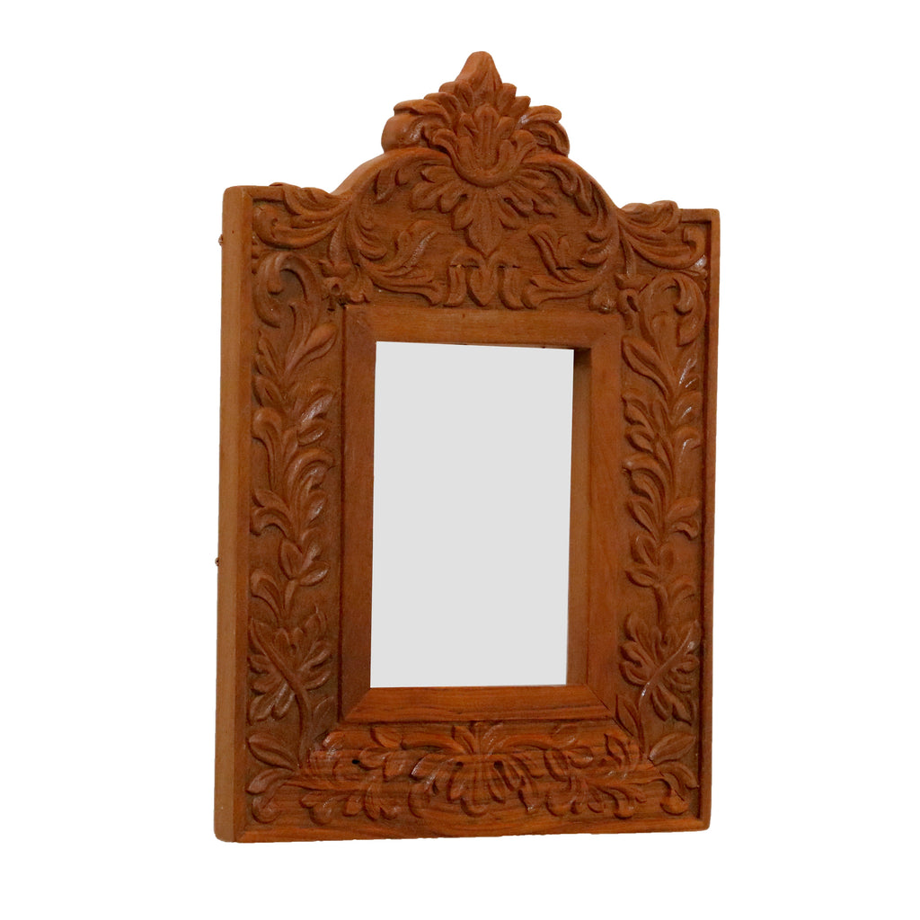 Fable Carved Wall Mirror — view 1
