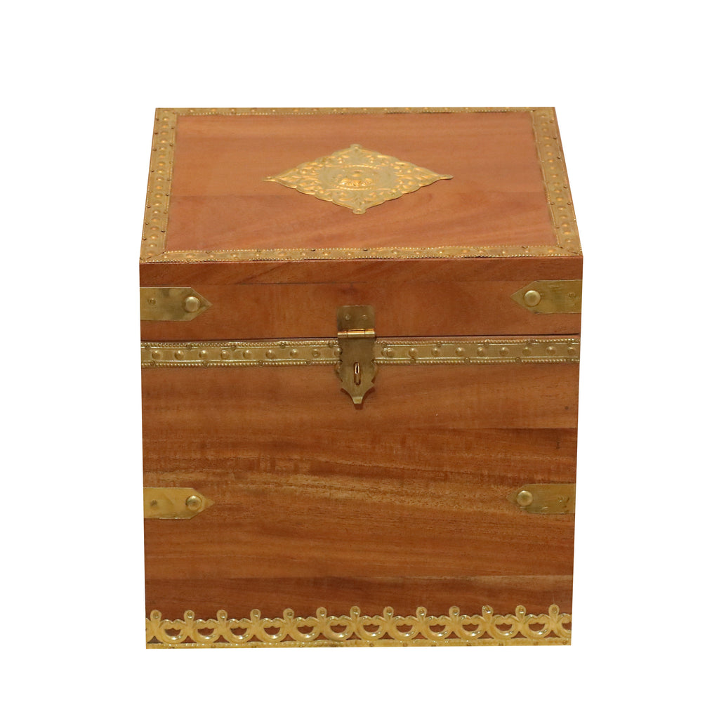 Juniper Solid Wood Storage Box — view 2