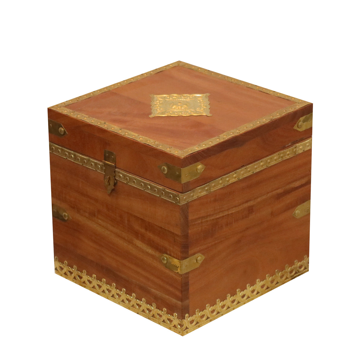 Juniper Solid Wood Storage Box — view 3
