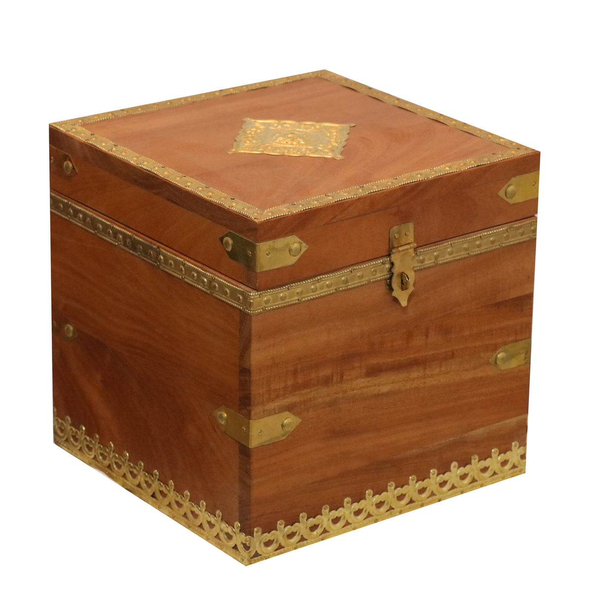 Juniper Solid Wood Storage Box — view 4