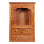 Delphine Glass Panel Wall Cabinet — view 2