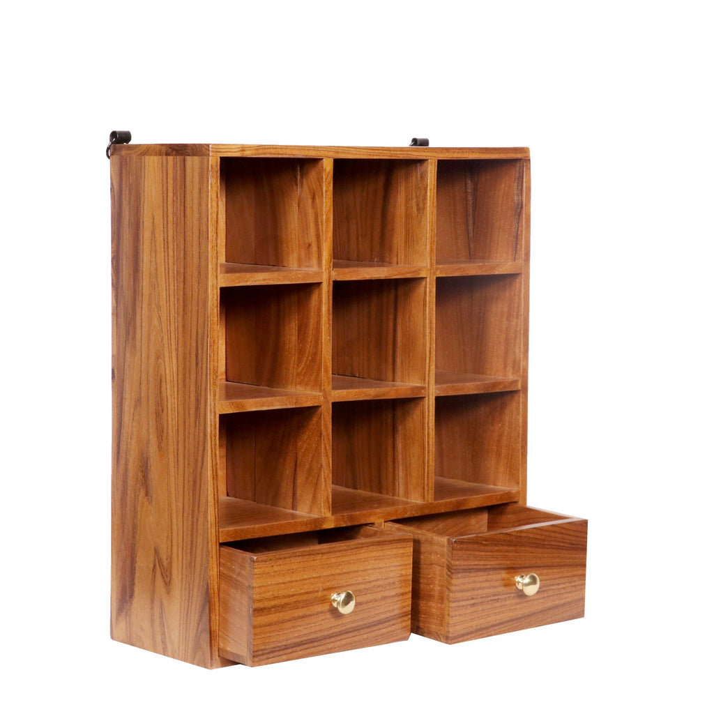 Rhea Solid Wood Storage Cabinet — view 1