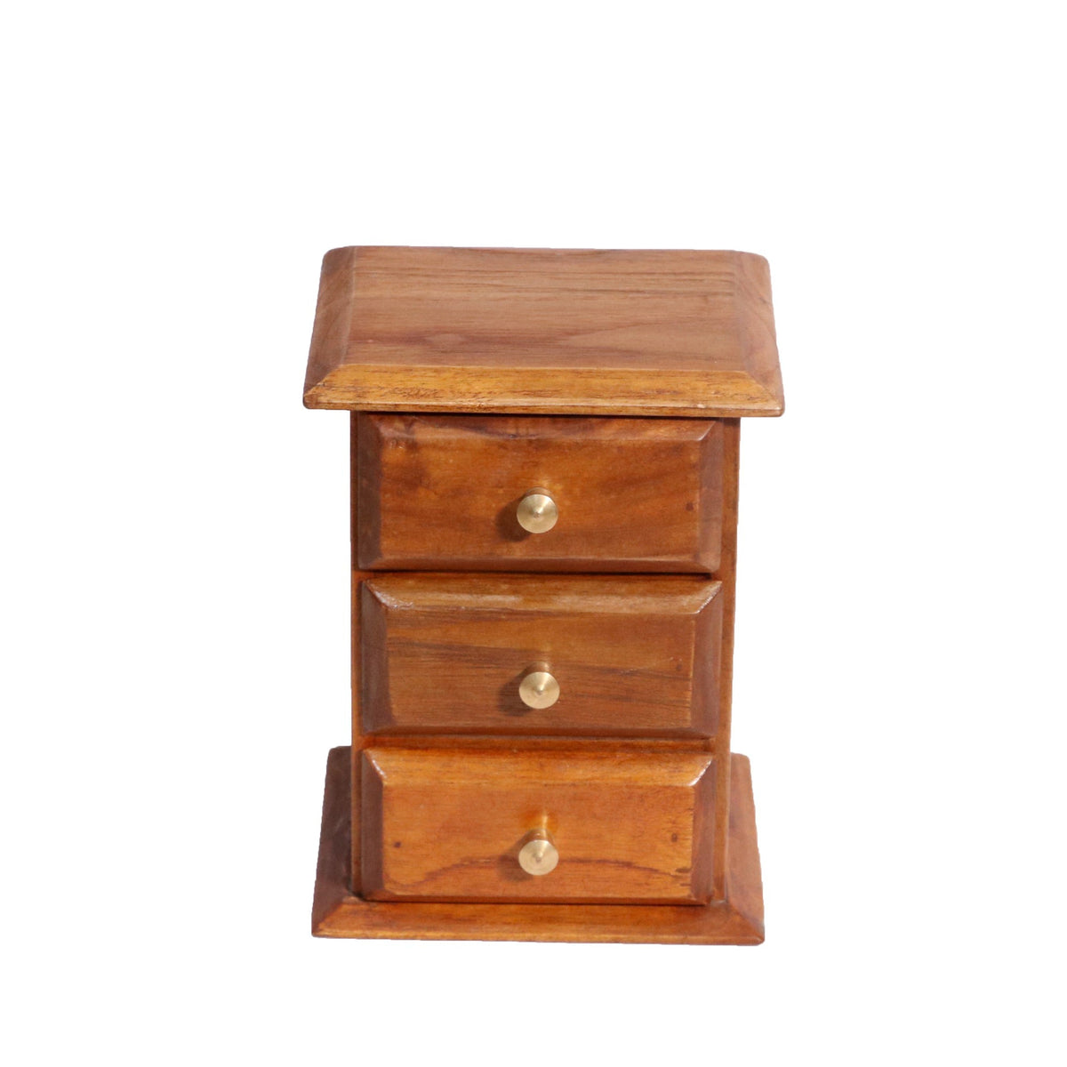 Lucien Solid Wood 3 Drawer Desk Chest - Natural - product image 2