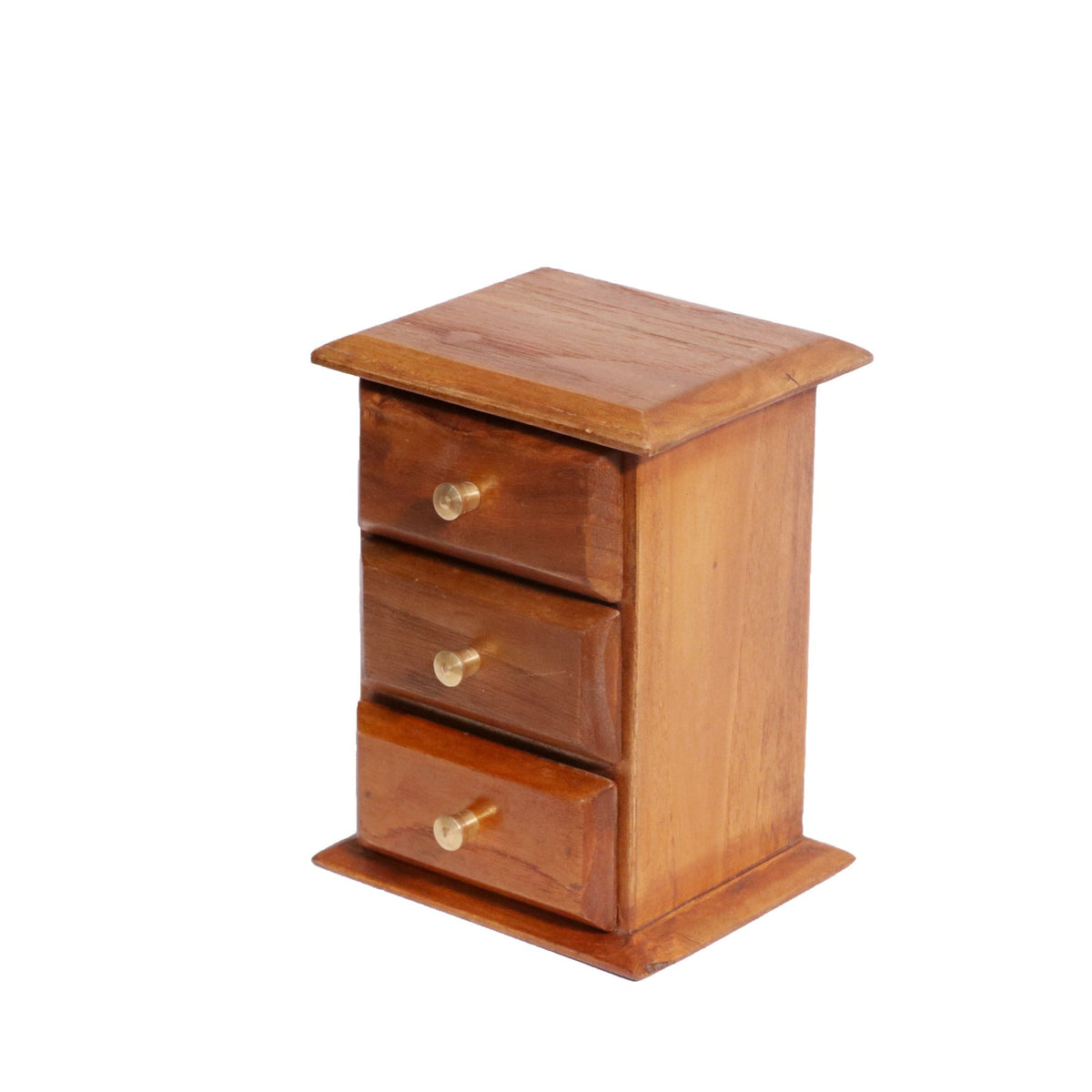 Lucien Solid Wood 3 Drawer Desk Chest - Natural - product image 3