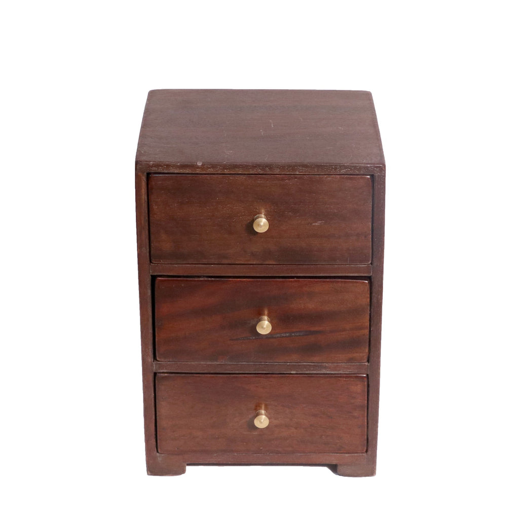 Auden Solid Wood 3 Drawer Desk Tower - product image 2