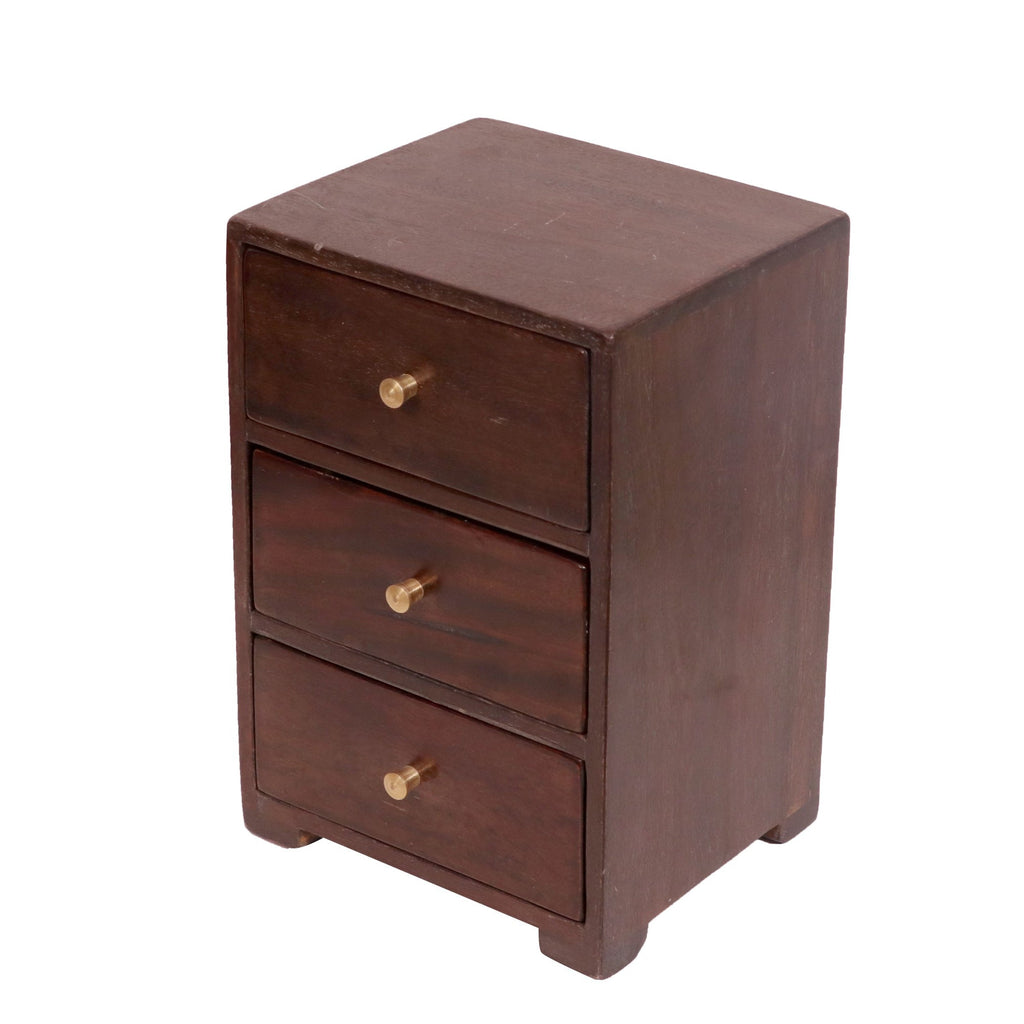 Auden Solid Wood 3 Drawer Desk Tower - product image 3