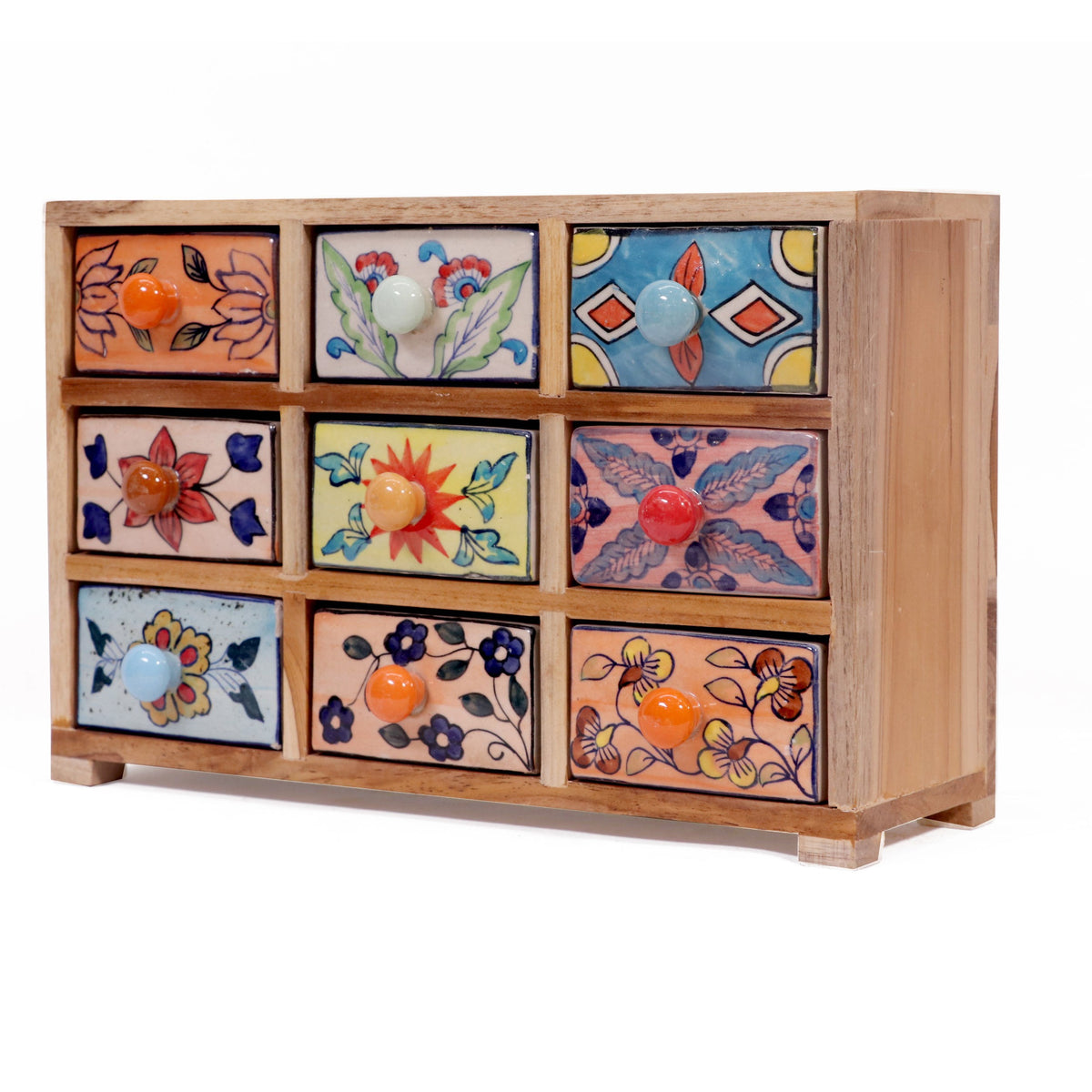 Mosaic 9 Drawer Ceramic Organizer - product image 3