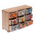 Mosaic 9 Drawer Ceramic Organizer - product image 1