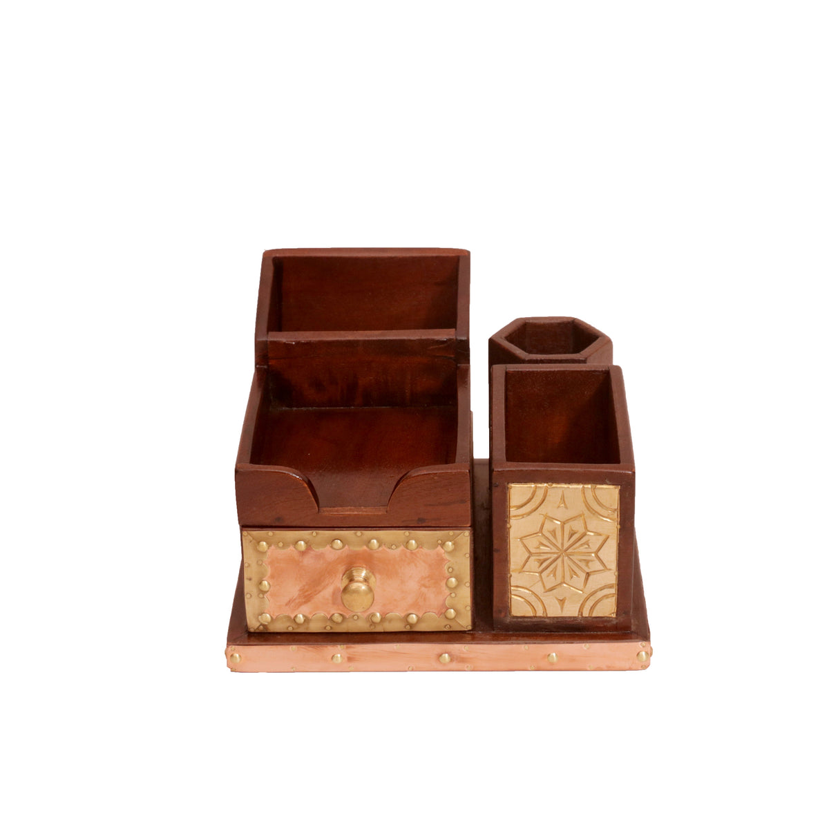Colby Solid Wood 5 Compartment Desk Organizer - product image 2