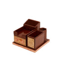 Colby Solid Wood 5 Compartment Desk Organizer - product image 1