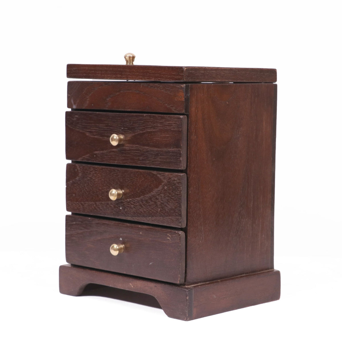 Leonie Solid Wood 4 Compartment Jewellery Chest - product image 3