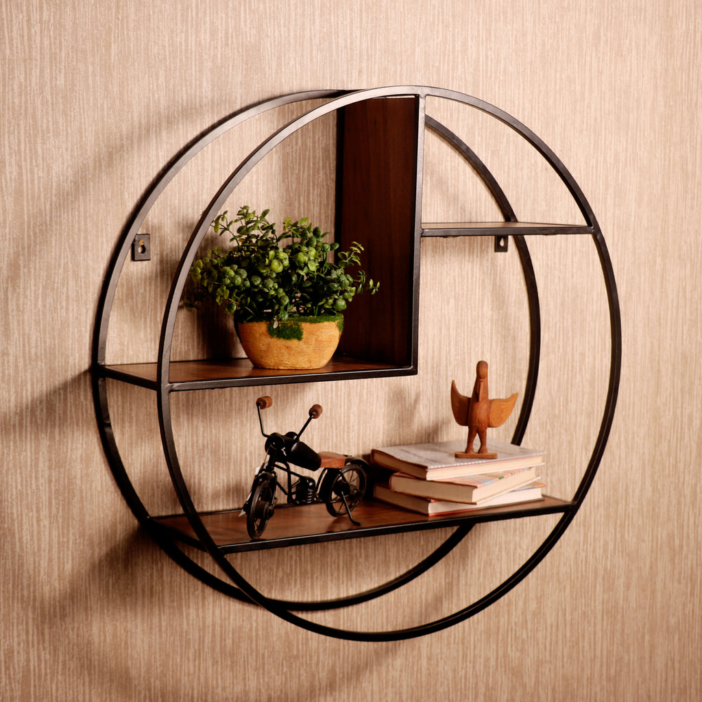 Bianca Solid Wood Wall Shelf — view 1