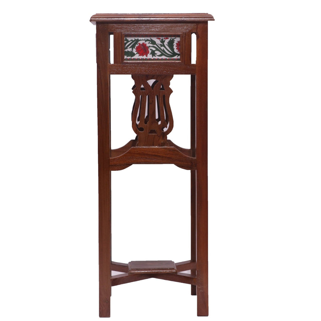 Saffron Solid Wood Side Table — view 2