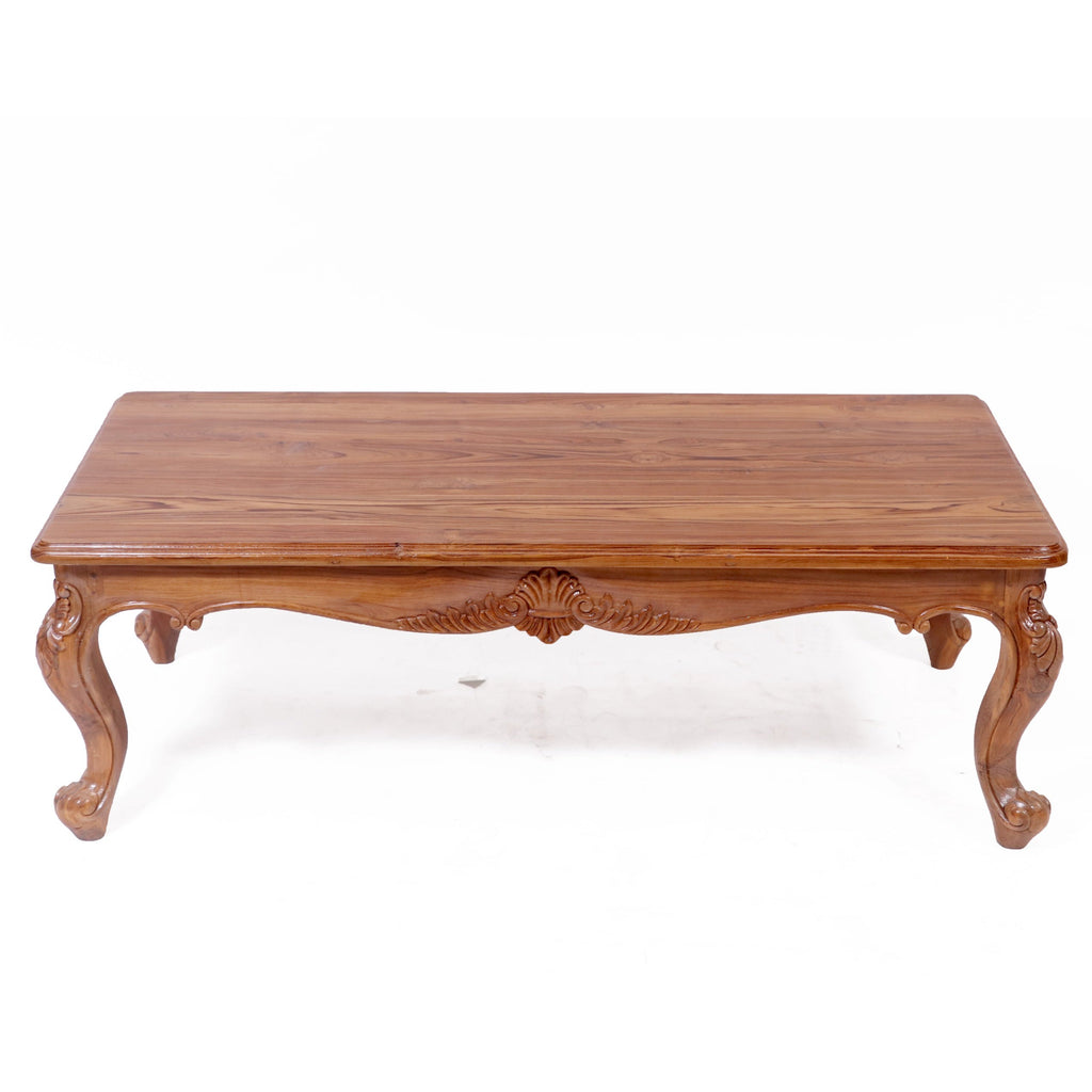 Naia Carved Coffee Table — view 3