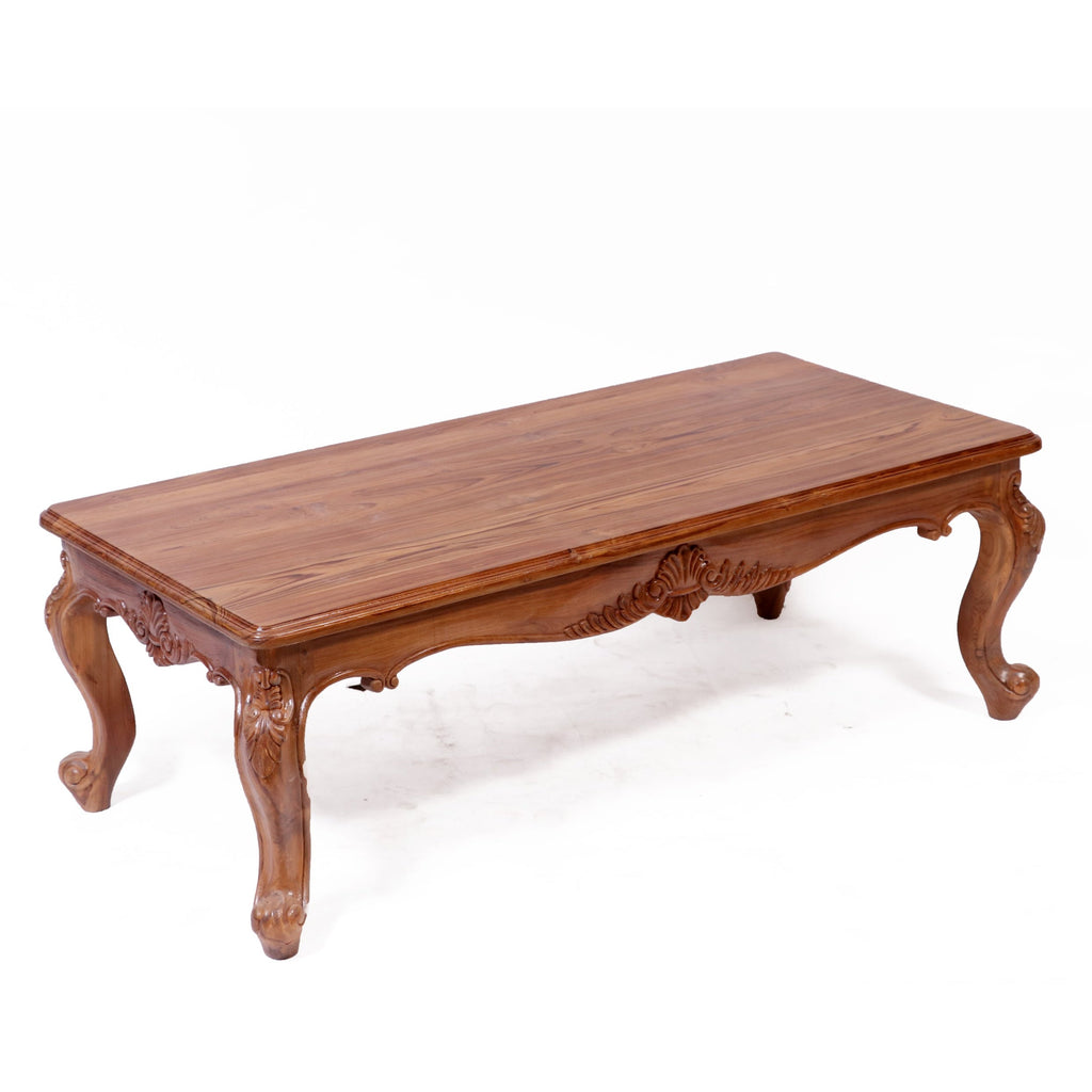 Naia Carved Coffee Table — view 1
