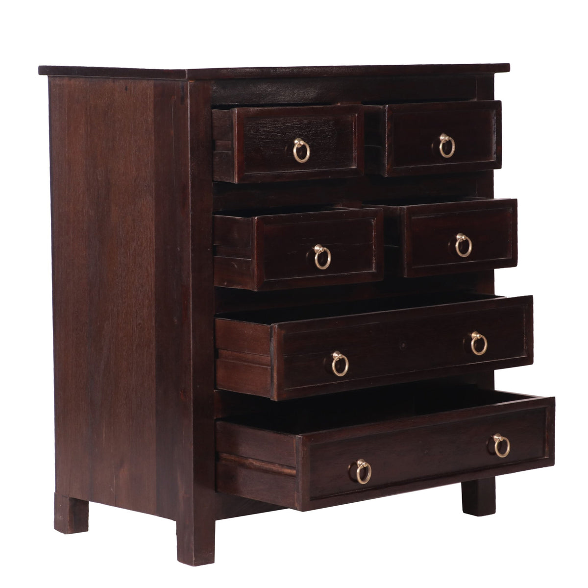 Iona Solid Wood Drawer Chest — view 1