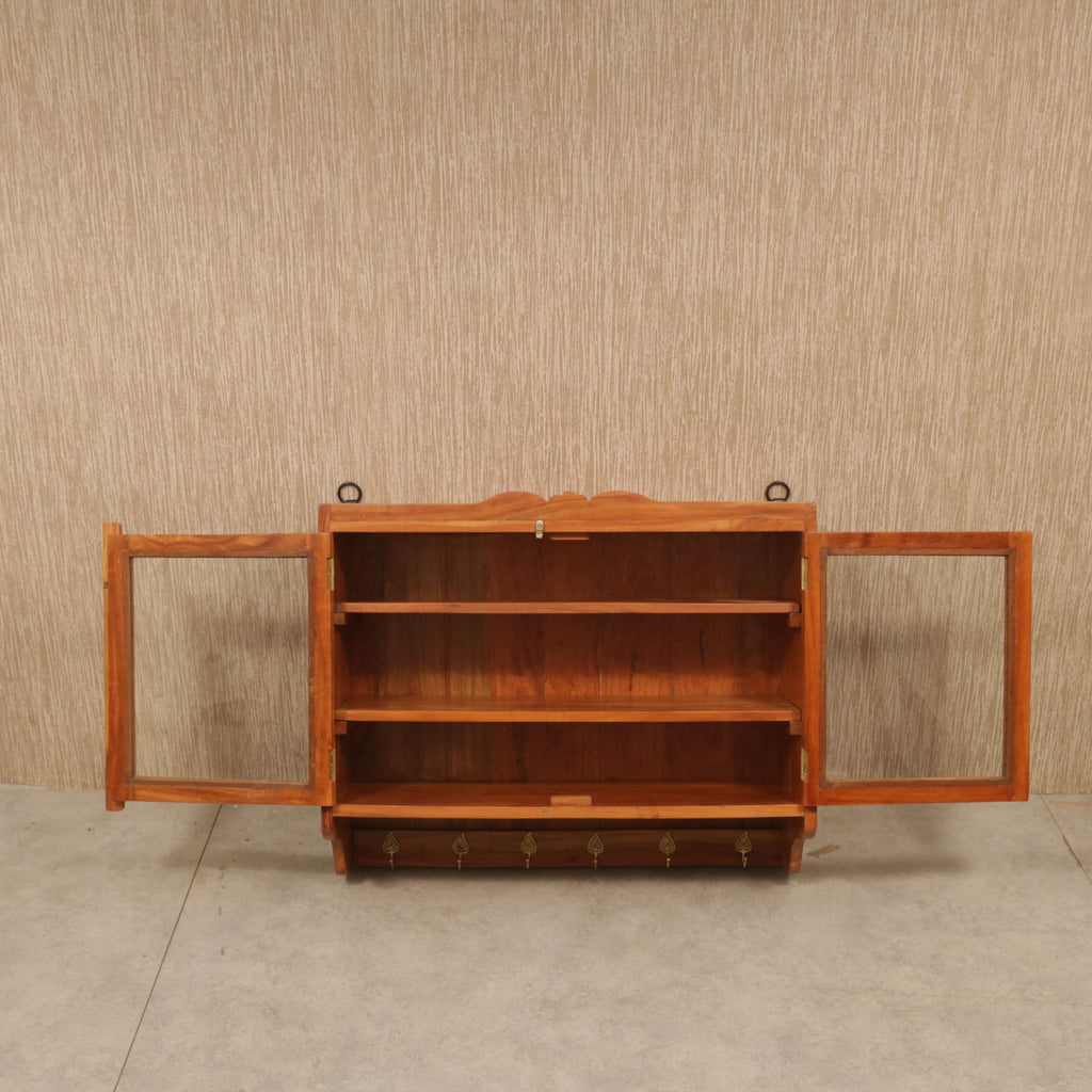 Talia Solid Wood Storage Cabinet — view 3