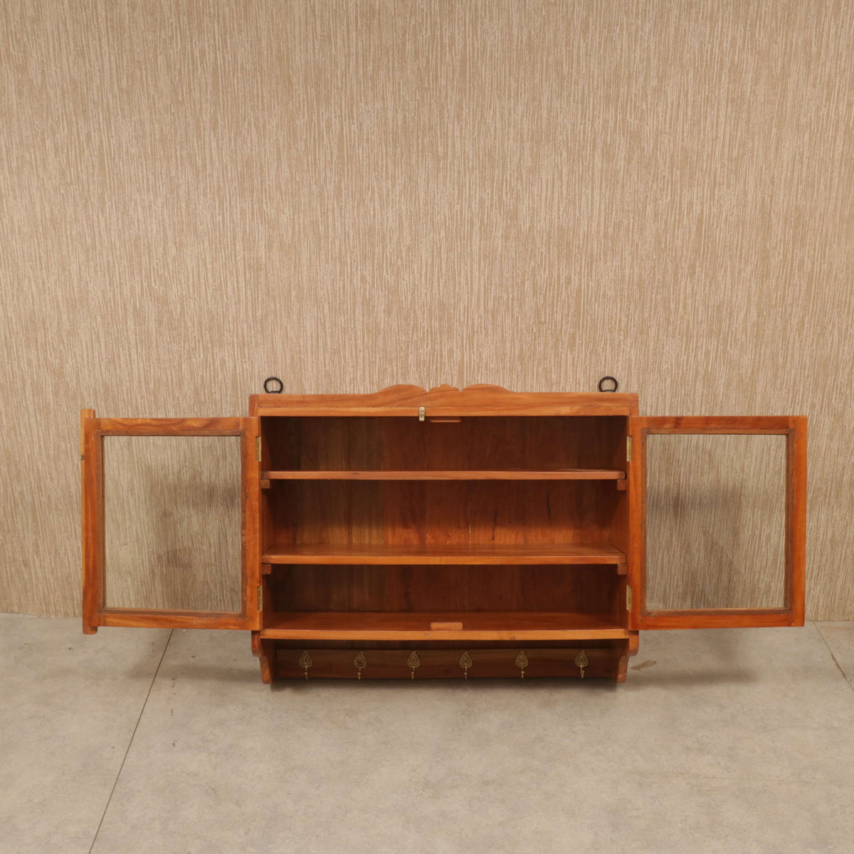 Lyra Solid Wood Storage Cabinet — view 3