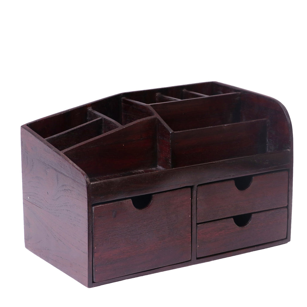 Bram Solid Wood 3 Drawer Desk Organizer - product image 5