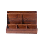 Riven Solid Wood Desk Organizer - product image 3