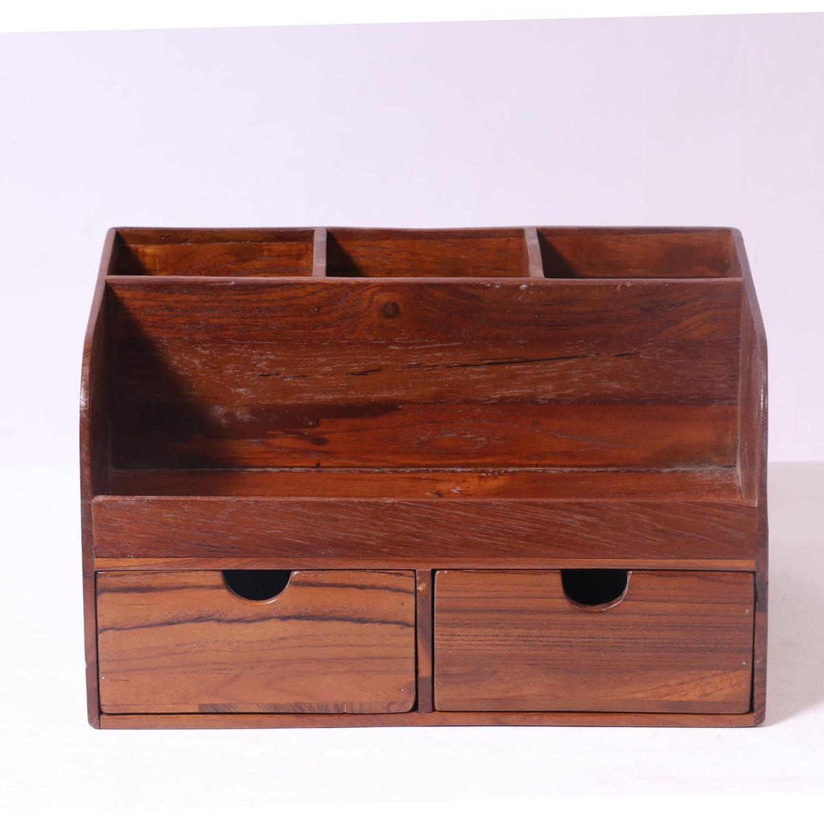 Cyrus Solid Wood 2 Drawer Desk Organizer - product image 3