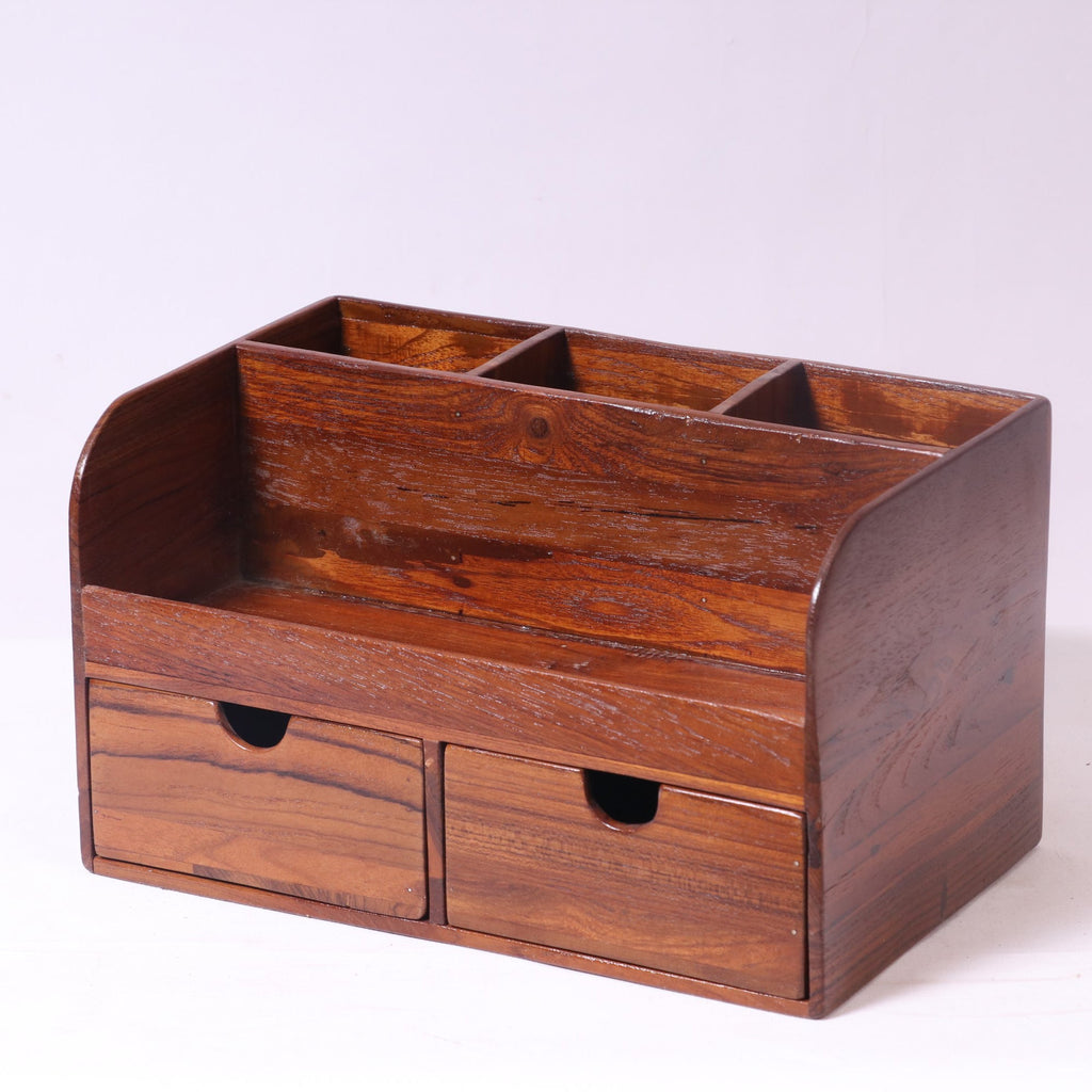 Cyrus Solid Wood 2 Drawer Desk Organizer - product image 4