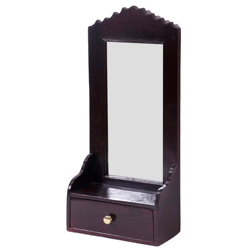 Astrid Solid Wood Wall Mirror — view 1