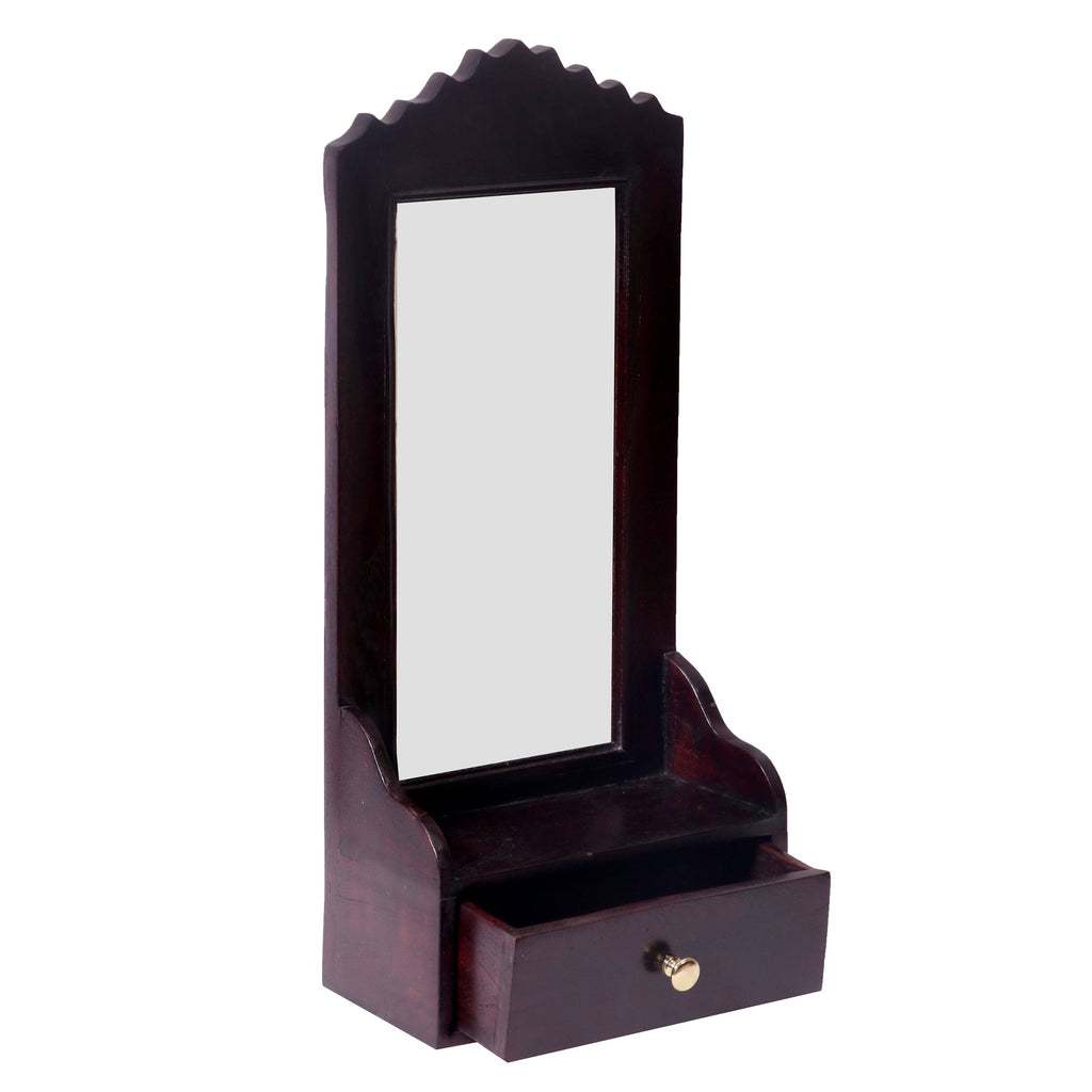 Astrid Solid Wood Wall Mirror — view 3