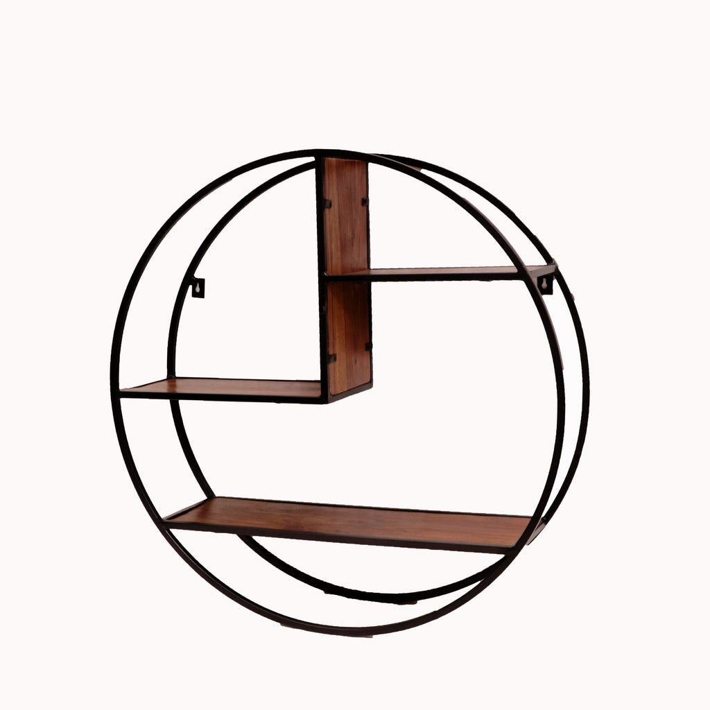 Bianca Solid Wood Wall Shelf — view 7