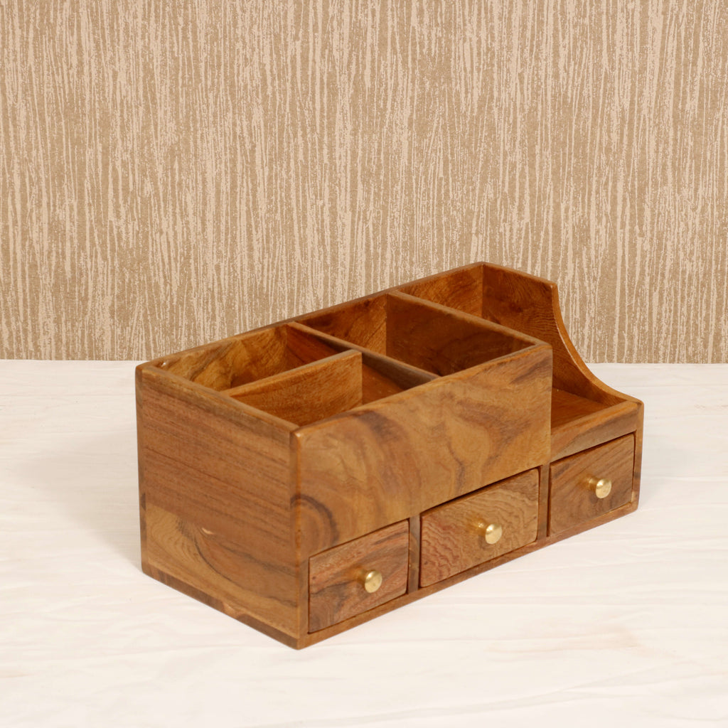 Camden Solid Wood 3 Drawer Desk Organizer - product image 4