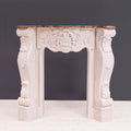 Isola Carved Fireplace Mantel — view 1