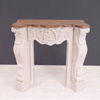 Isola Carved Fireplace Mantel — view 3