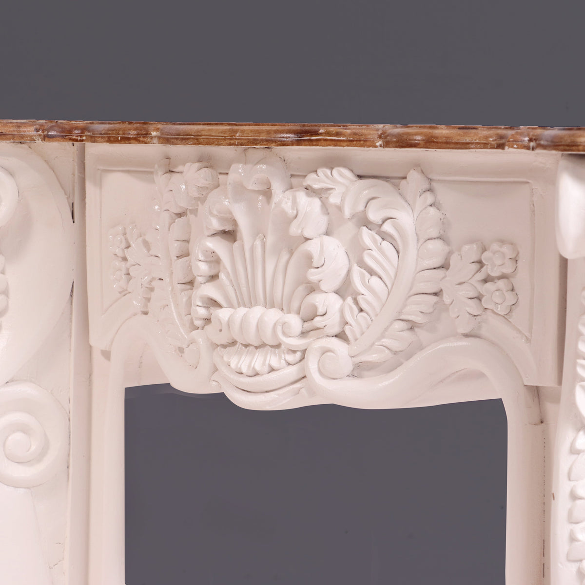 Isola Carved Fireplace Mantel — view 5