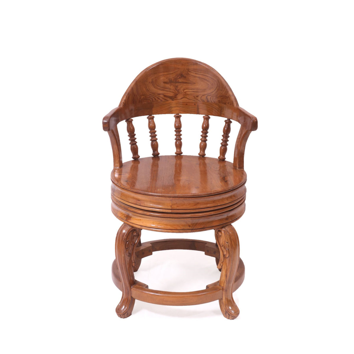 Lyra Carved Armchair — view 1