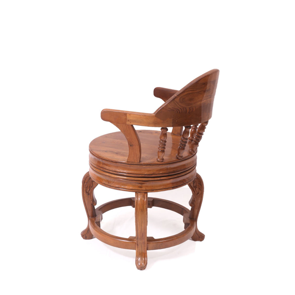 Lyra Carved Armchair — view 3