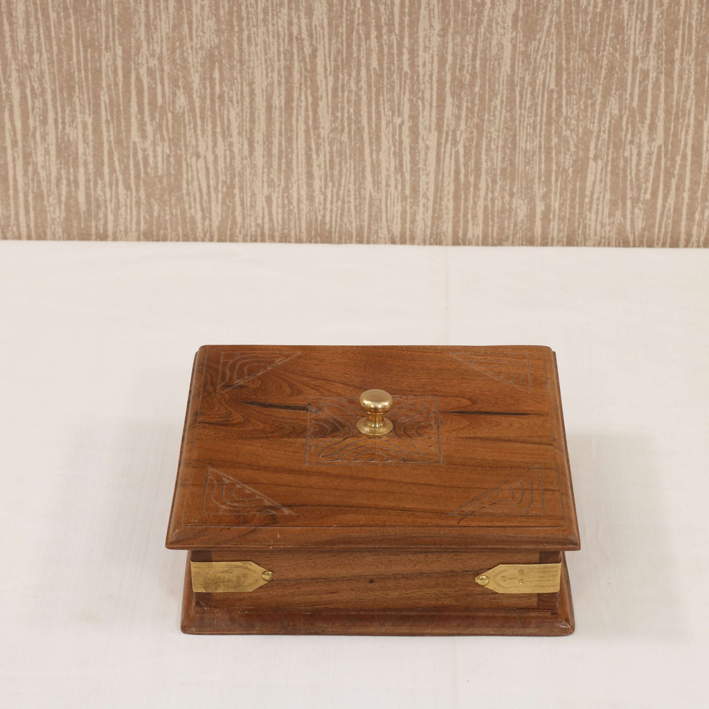 Maren Solid Wood Storage Box — view 3