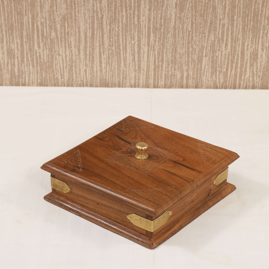 Maren Solid Wood Storage Box — view 2