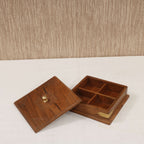 Maren Solid Wood Storage Box — view 1