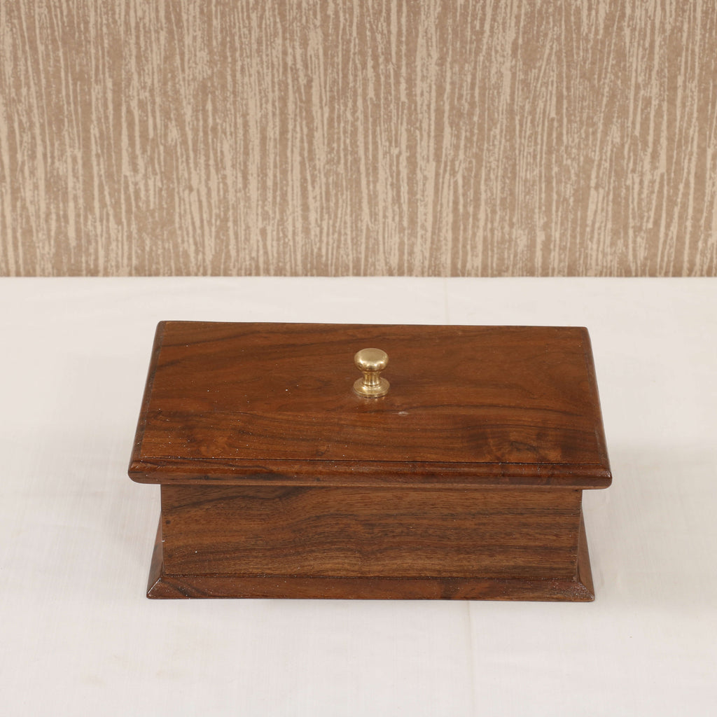 Liora Solid Wood Storage Box — view 3