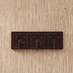 Delphine Solid Wood Wall Hook Rack — view 1