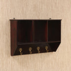 Calla Solid Wood Storage Rack — view 1