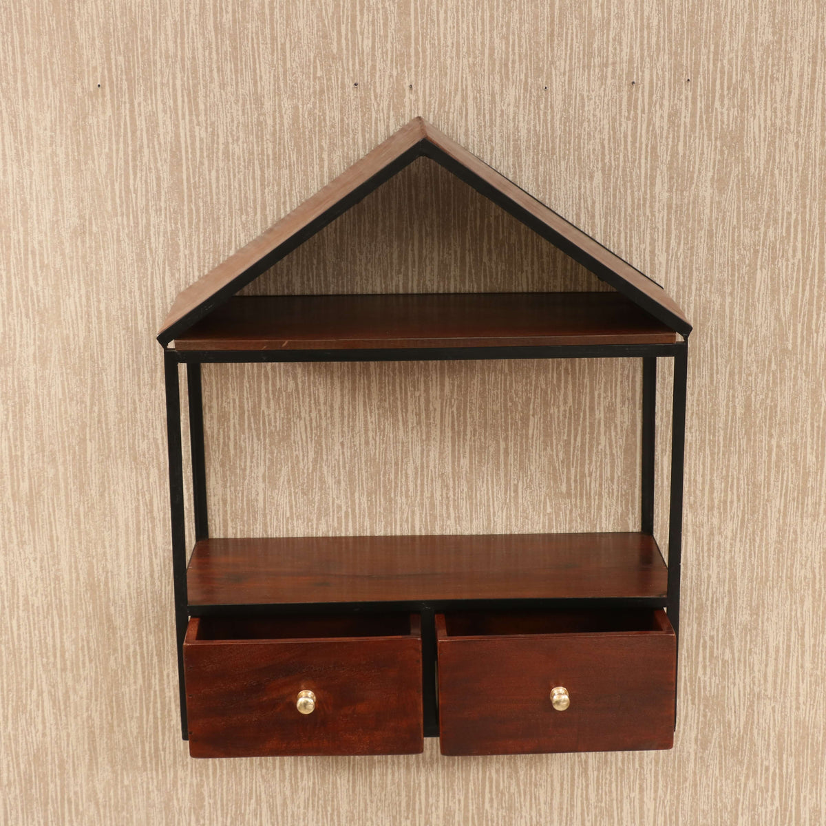Capri Solid Wood Wall Shelf — view 3