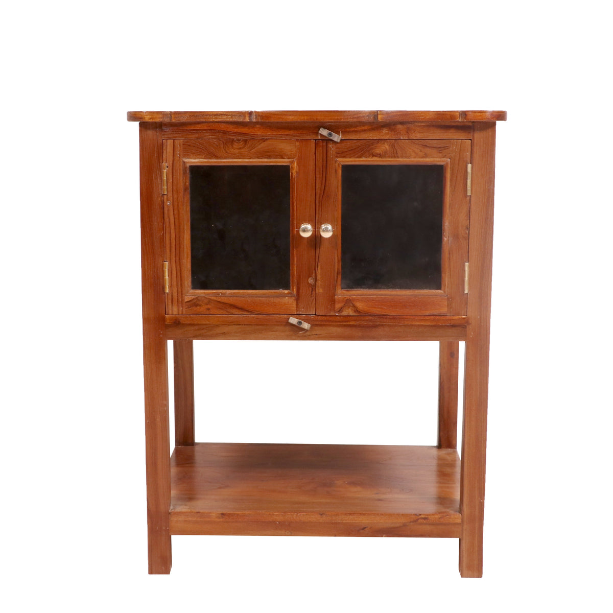Silas Solid Wood Storage Cabinet — view 4