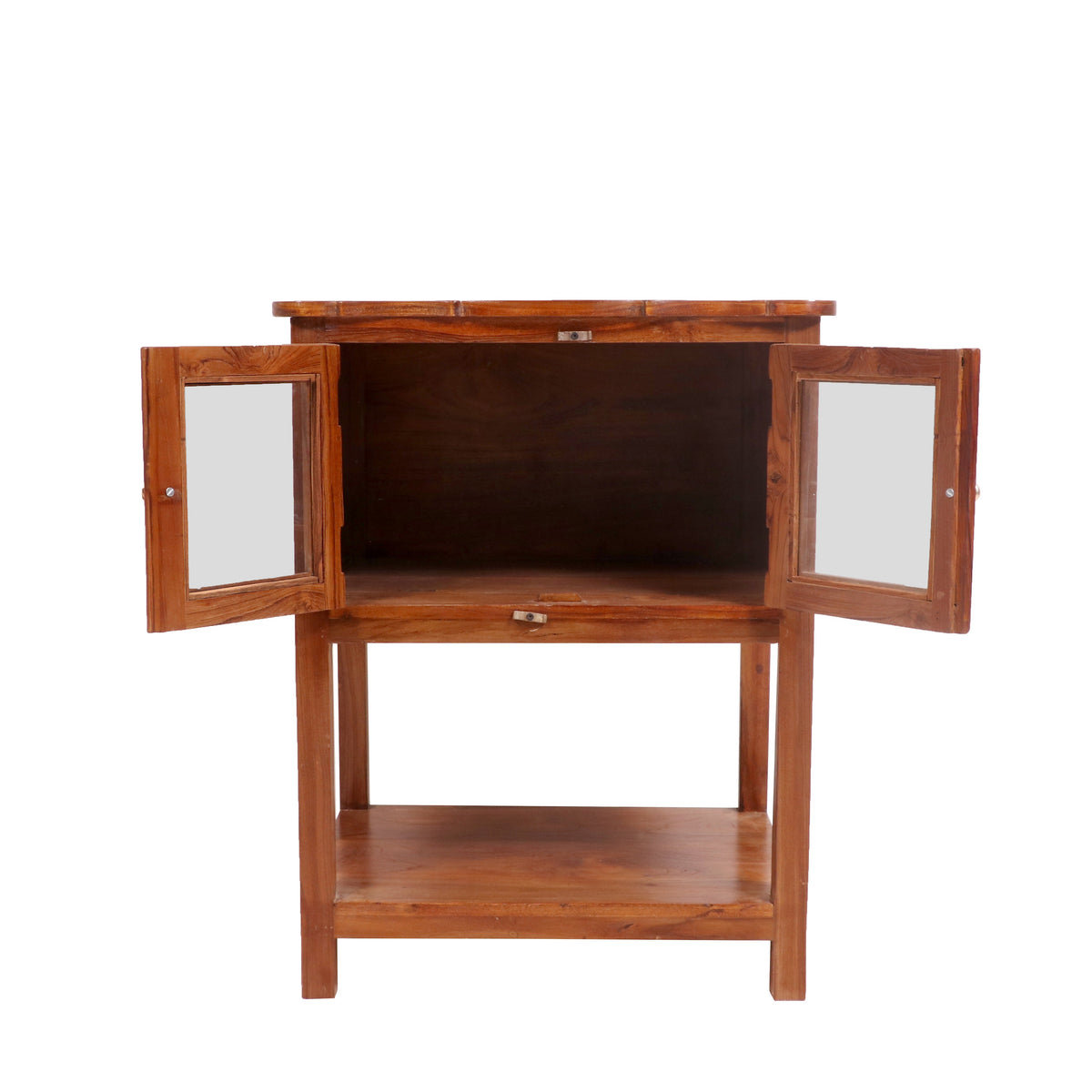 Silas Solid Wood Storage Cabinet — view 5