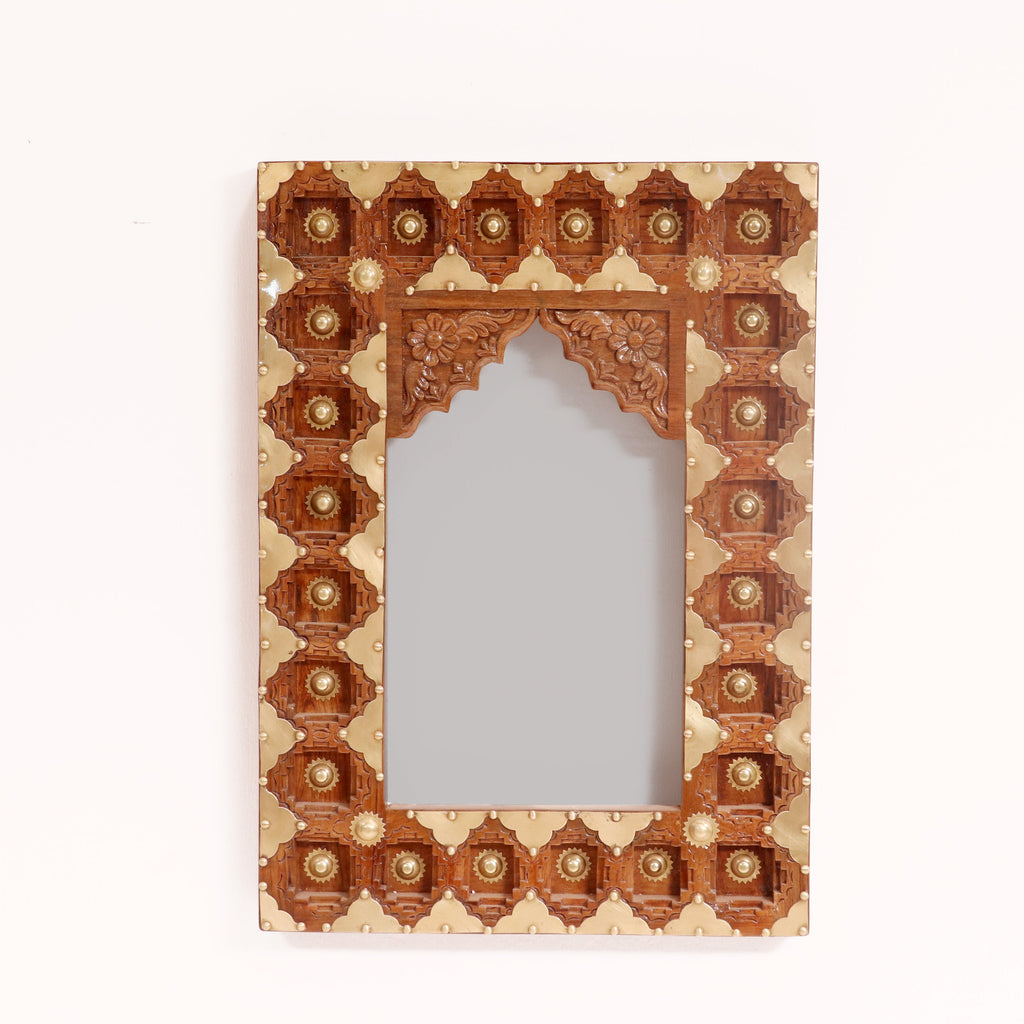 Alora Carved Wall Mirror — view 2