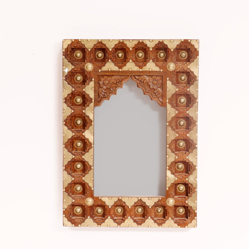 Alora Carved Wall Mirror — view 2