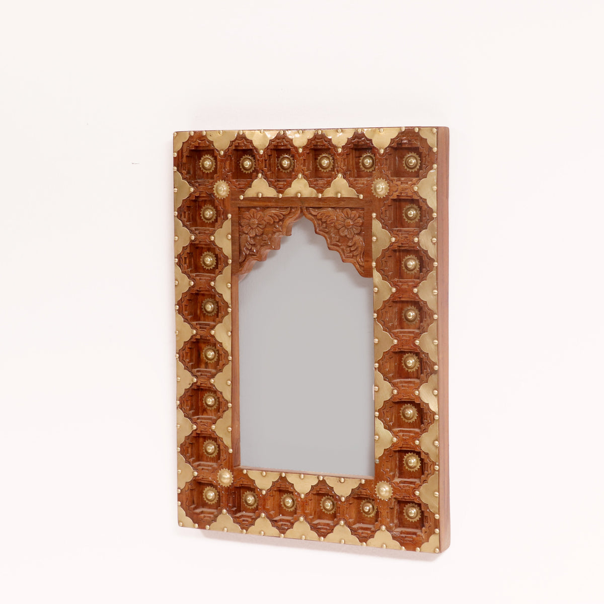 Alora Carved Wall Mirror — view 1
